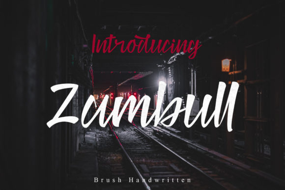 Zambull Font Poster 1