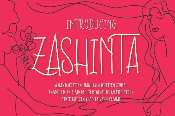 Zashinta Font