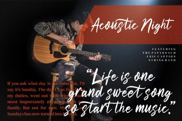 Zettosaid Font Poster 2