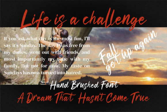 Zettosaid Font Poster 8