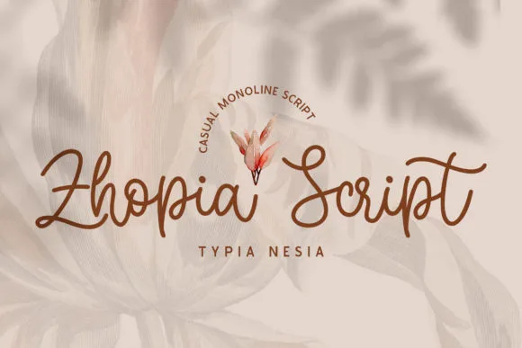 Zhopia Font Zhopia Font Poster 1