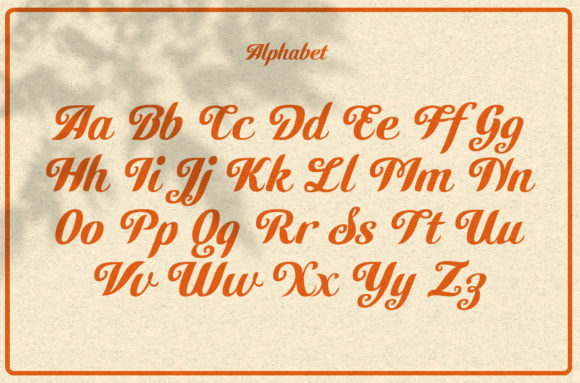Zicatela Font Poster 3
