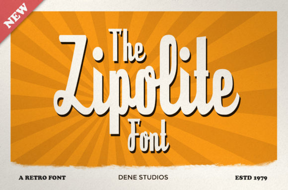 Zipolite Font Poster 1