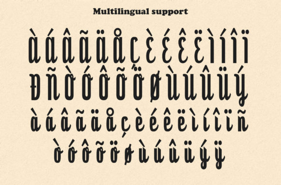 Zipolite Font Poster 5