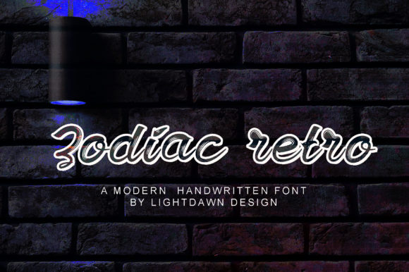 Zodiac Retro Font