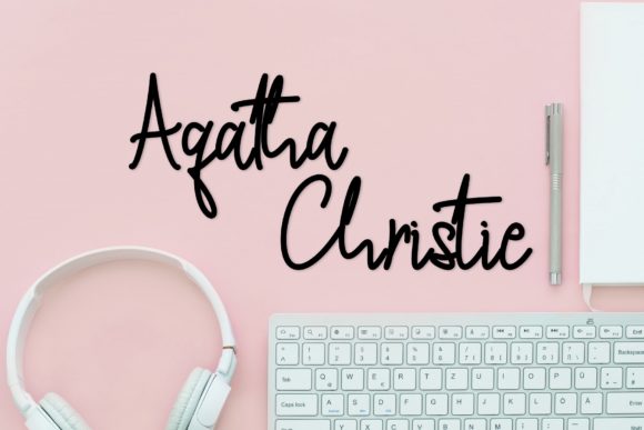A Question Font Poster 4