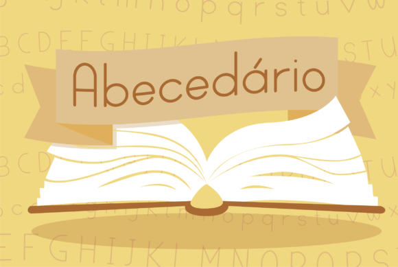 Abecedário Font Poster 1