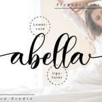 Abella Font Poster 10