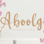 Aboolgi Font Poster 1