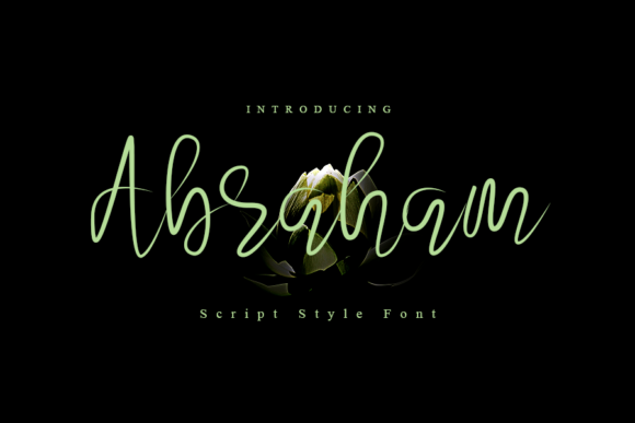 Abraham Font Abraham Font Poster 1