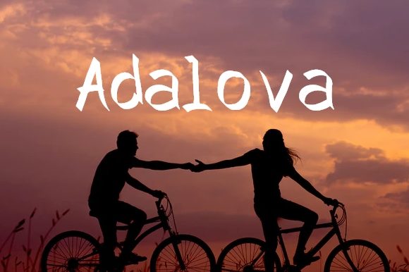 Adalova Font Poster 1