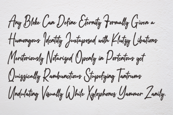 Addison Brother Font Poster 9