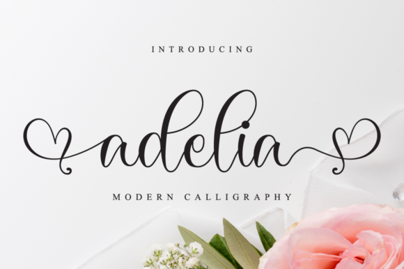 Adelia Font Adelia Font Poster 1