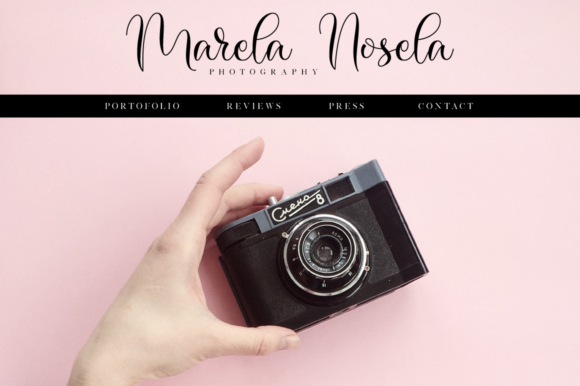 Adelia Font Poster 7