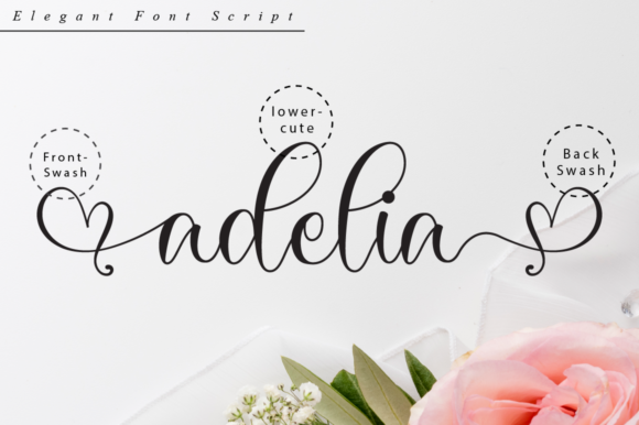 Adelia Font Poster 10