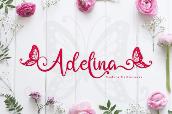 Adelina Font Poster 1