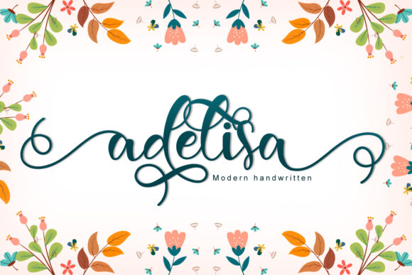 Adelisa Font Poster 1