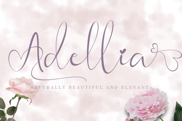 Adellia Font Poster 1