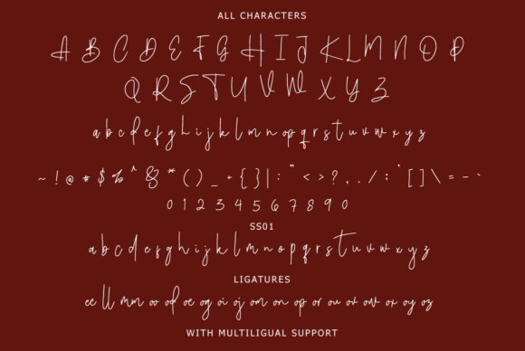 Adestya  Font Poster 10