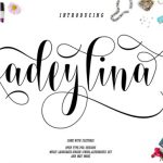 Adeylina Font Poster 1