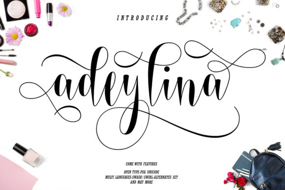 Adeylina Font Poster 1