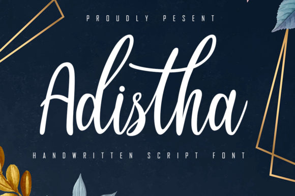 Adistha Font Poster 1