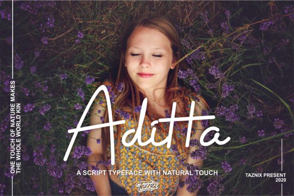 Aditta Font Poster 1