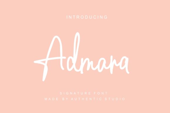 Admara Font Poster 1