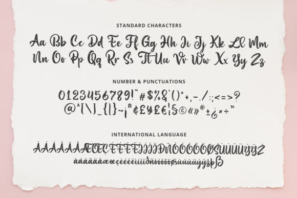 Aesthetic Violet Font Poster 9
