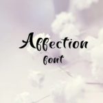 Affection Font Poster 1