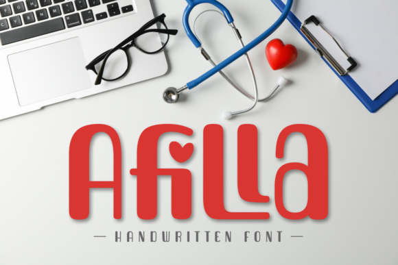 Afilla Font Poster 1