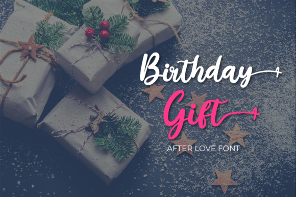Afire Love Font Poster 9