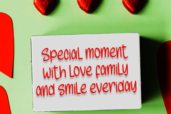 Afternoon Christmas Font Poster 4