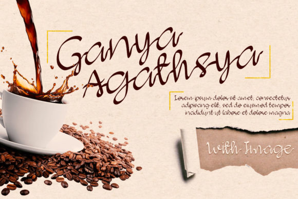 Agathsya Font Poster 5