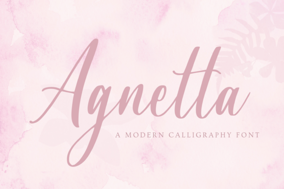 Agnetta Font Poster 1