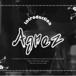 Agnez Font Poster 1