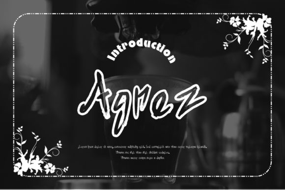 Agnez Font Poster 1