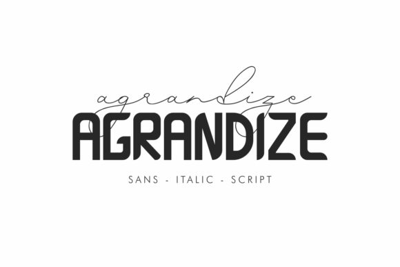 Agrandize Font