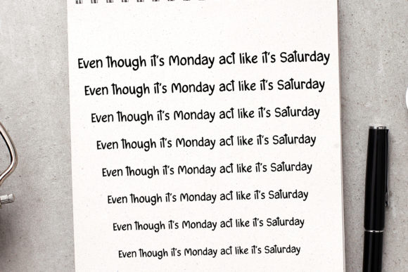 Aileen Font Poster 5