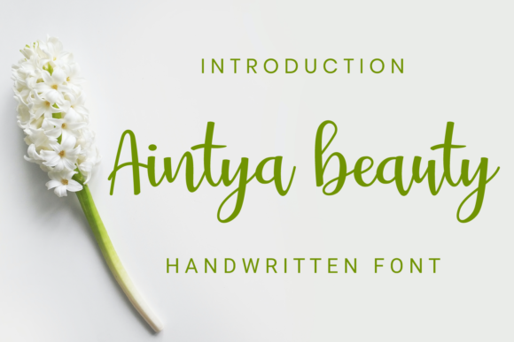 Aintya Beauty Font