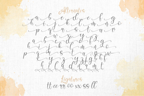 Aisbum Slashey Font Poster 15
