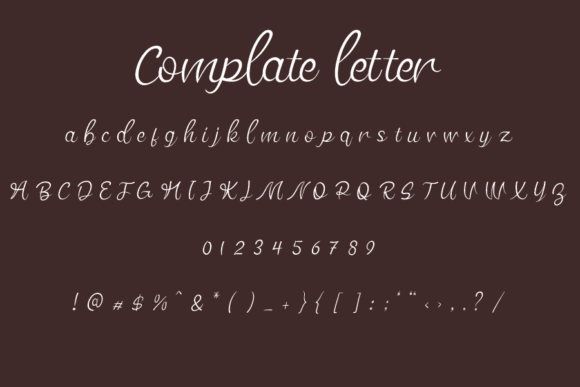 Akulove Font Poster 4