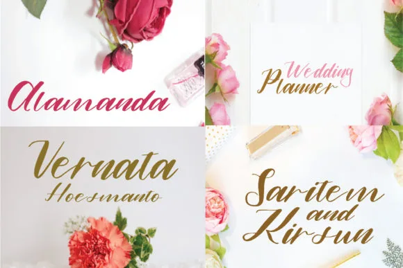 Alamanda Font Alamanda Font Poster 1