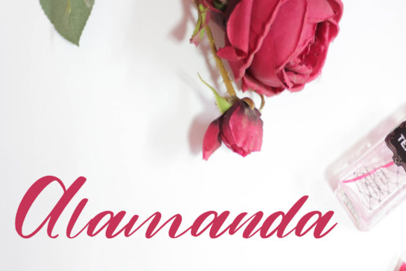 Alamanda Font Poster 2