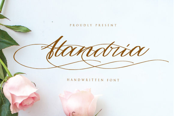 Alandria Font Poster 2