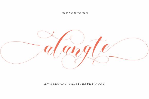 Alangte Font