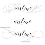 Alangte Font Poster 5