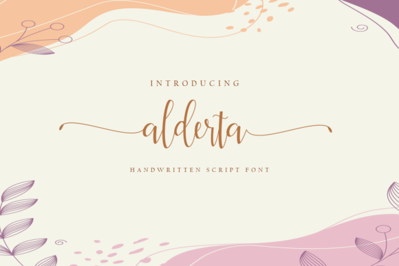 Alderta Font