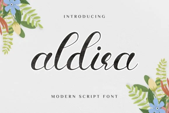 Aldira Font Aldira Font Poster 1