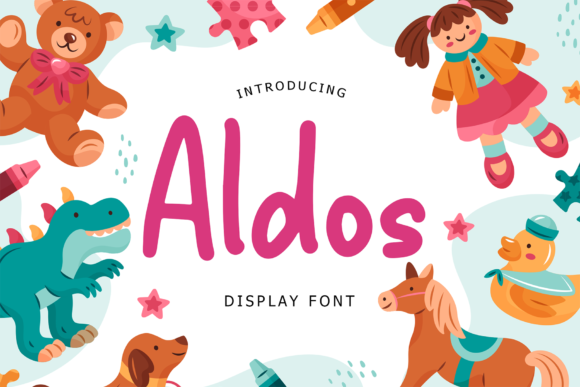 Aldos Font Poster 8